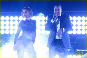 Beyonce and JayZ